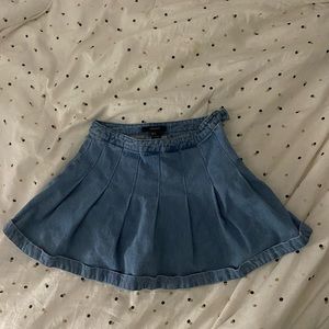 forever 21 jean skirt